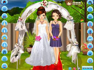 新娘和伴娘