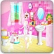 粉红浴室