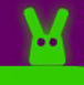 一只绿兔子