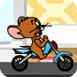杰瑞骑摩托车