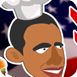 美国总统奥巴马经营汉堡店