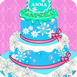 冰雪安娜生日蛋糕