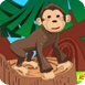 小猴子逃出森林